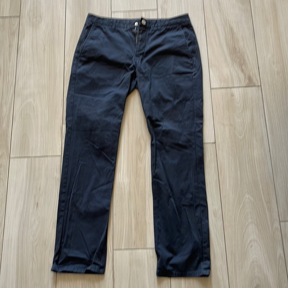 Mens Bonobos navy pants